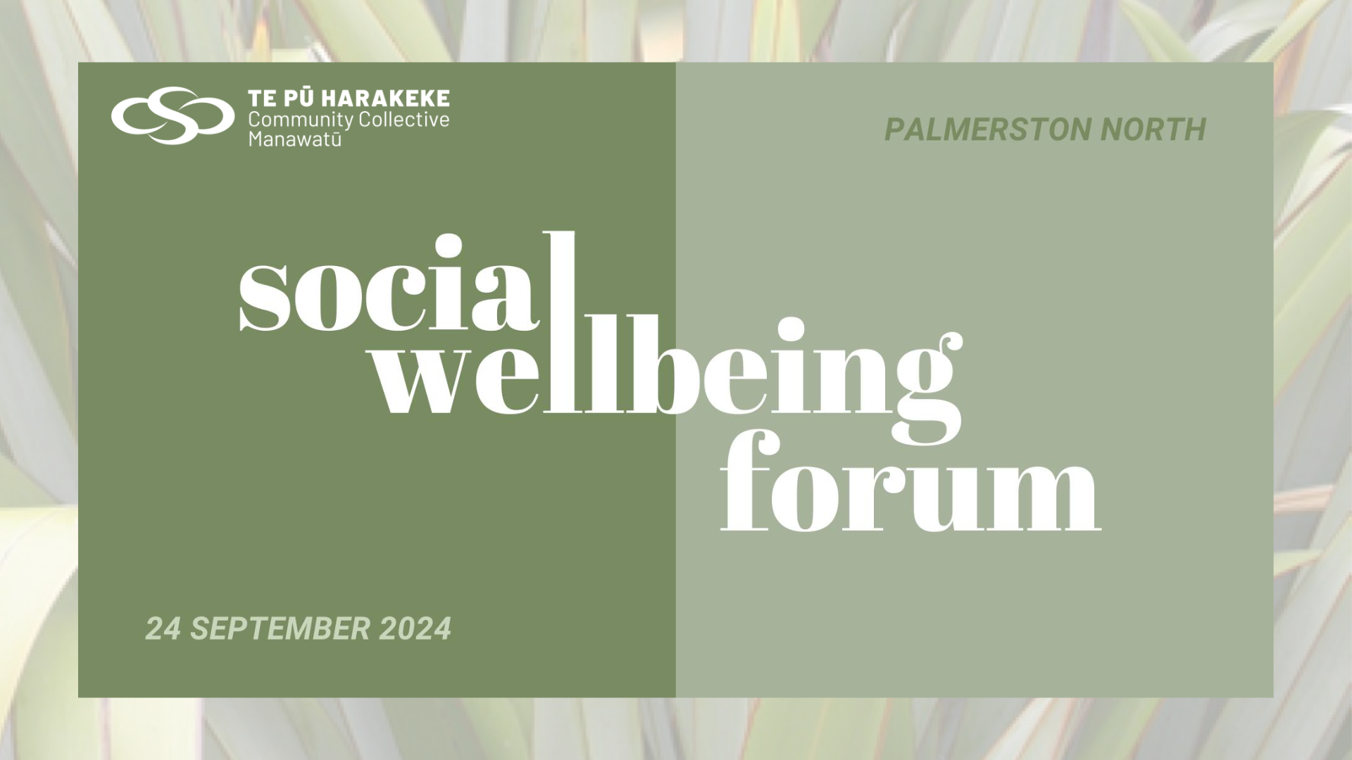 Social Wellbeing Forum Header